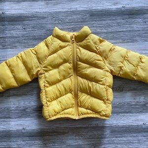 Baby Yellow Puffer Jacket